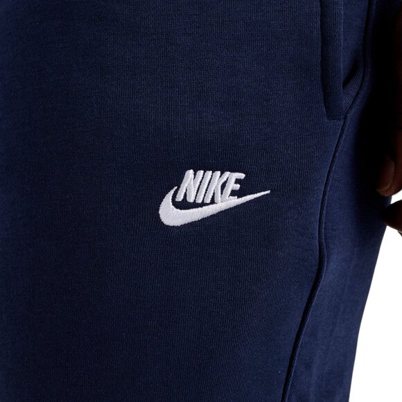 Nike Club Fleece 2 Piece Men's Sweatsuit Tracksuit Navy Blue Gift Set Outfit NWT - Picture 8 of 14
